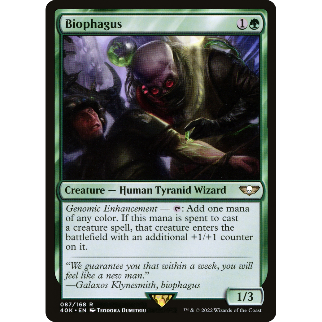 Biophagus (40K-087) - Warhammer 40,000 Commander