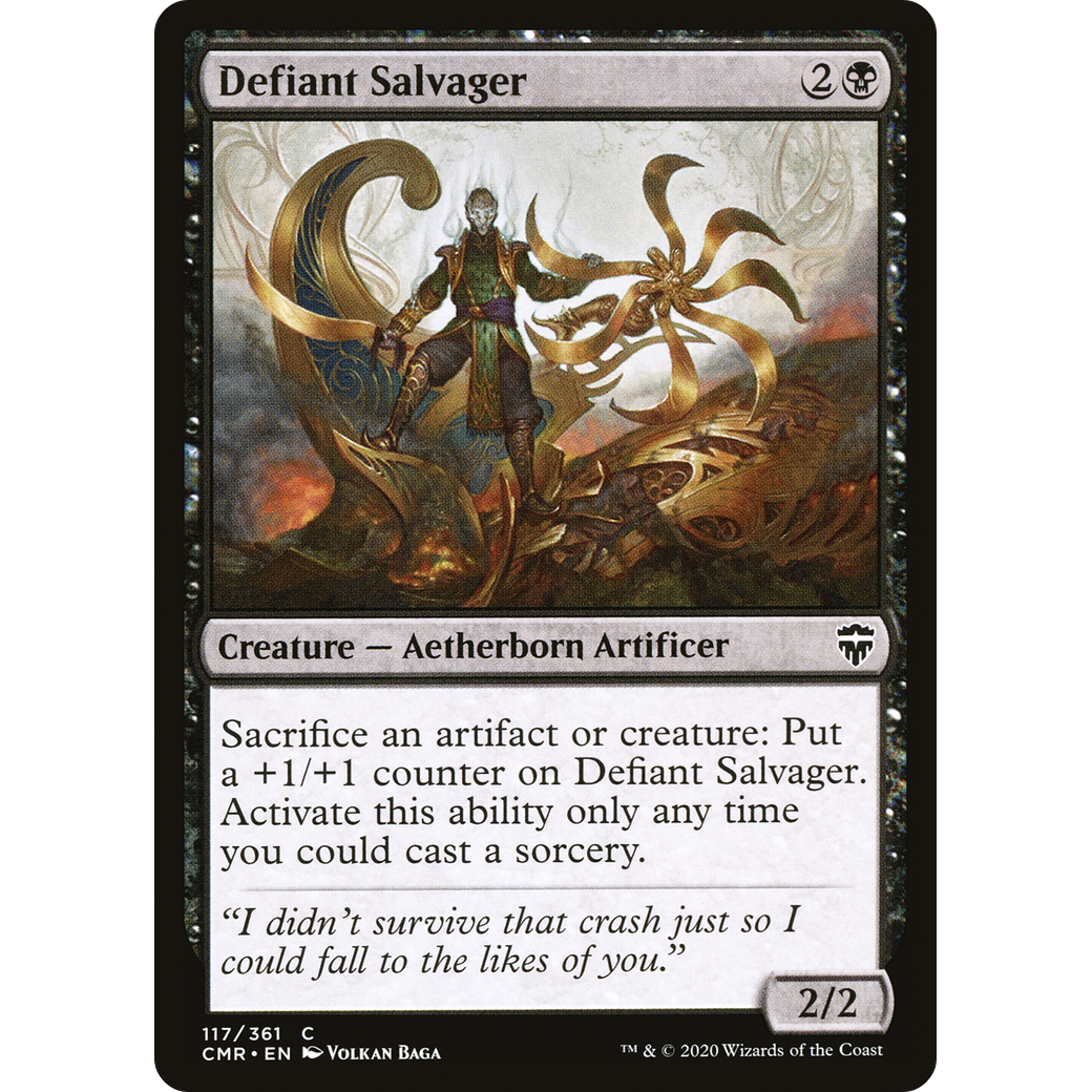 Defiant Salvager (CMR-117) - Commander Legends Foil