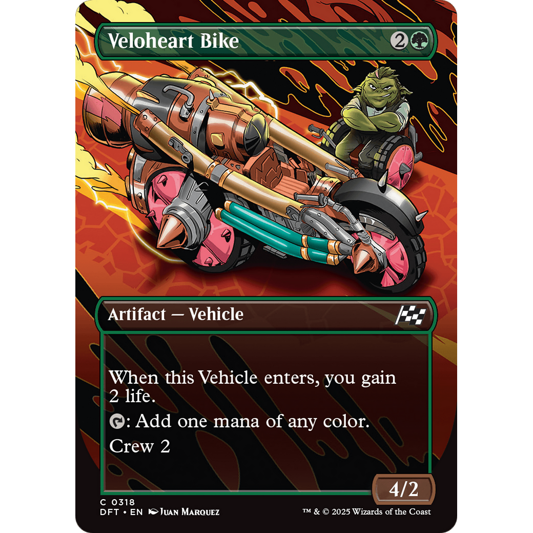 Veloheart Bike (DFT-318) - Aetherdrift (Borderless) Foil