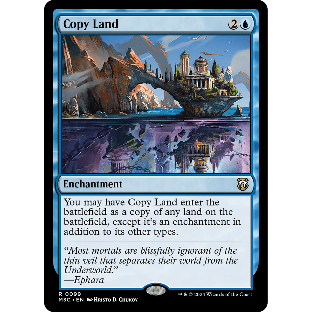 Copy Land (M3C-099) - Modern Horizons 3 Commander
