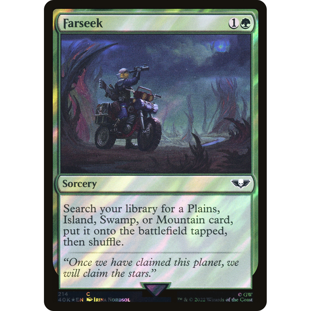 Farseek (40K-214) - Warhammer 40,000 Commander Foil