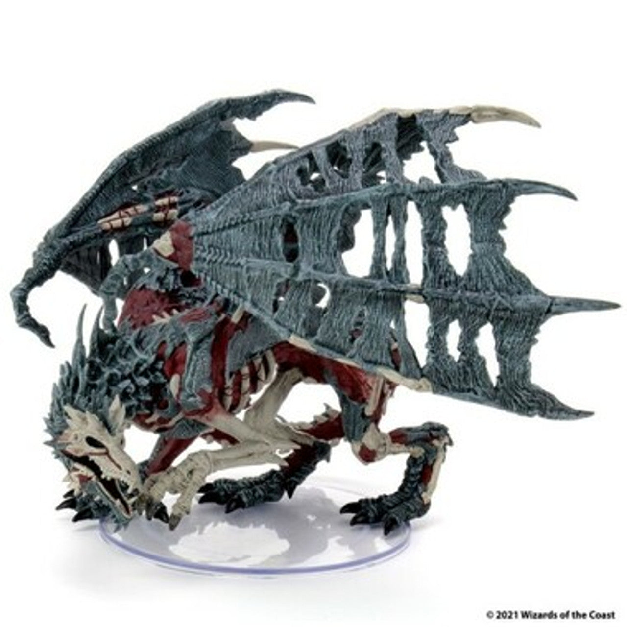 Icons of the Realms: Boneyard - Set 18 Premium Green Dracolich Miniature