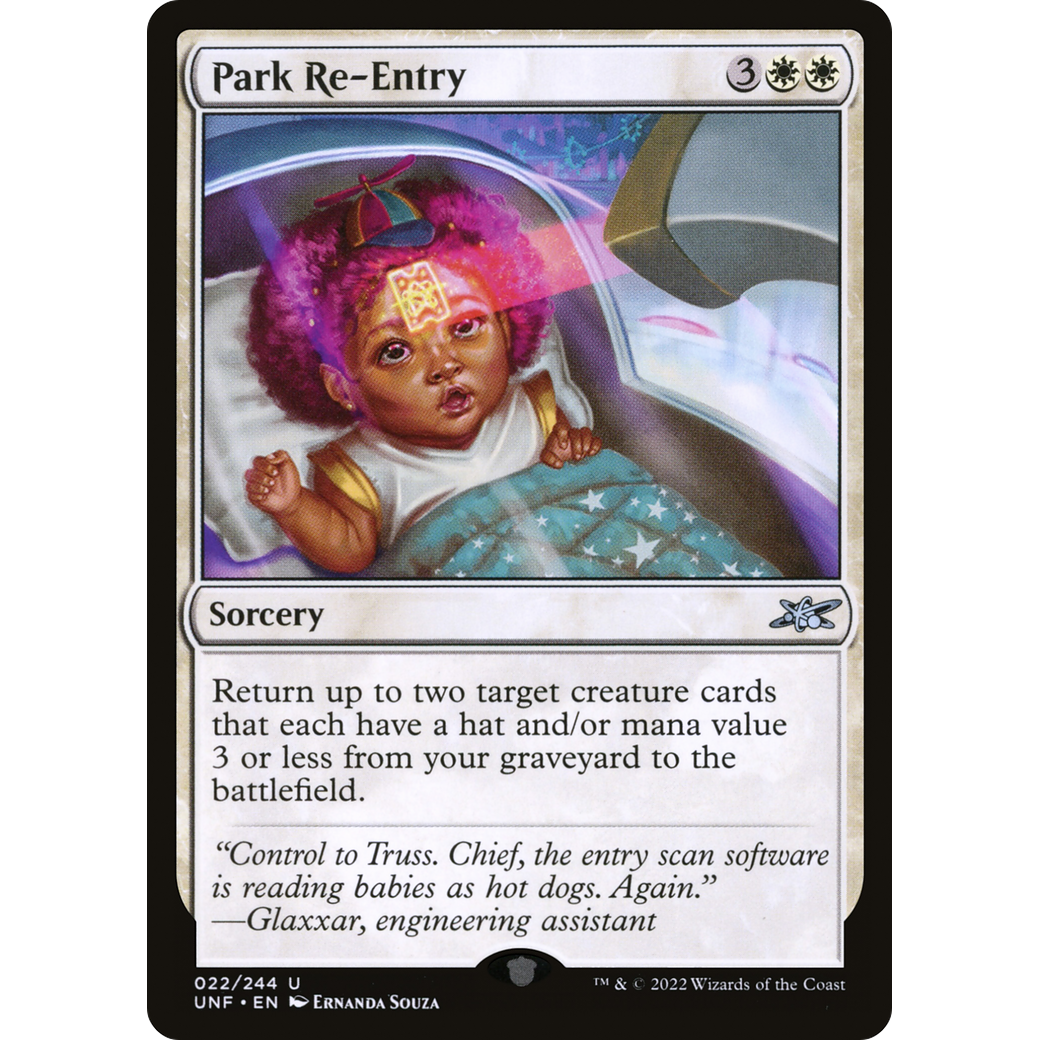 Park Re-Entry (UNF-022) - Unfinity