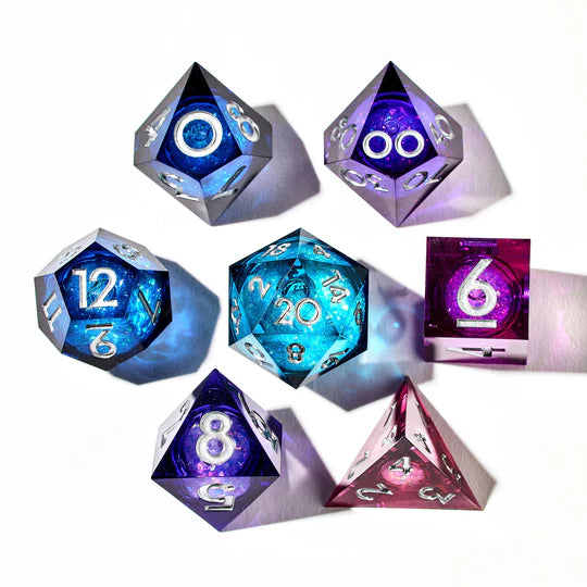 Changeling 7-Piece Liquid Core Dice Set (Pre-Order)