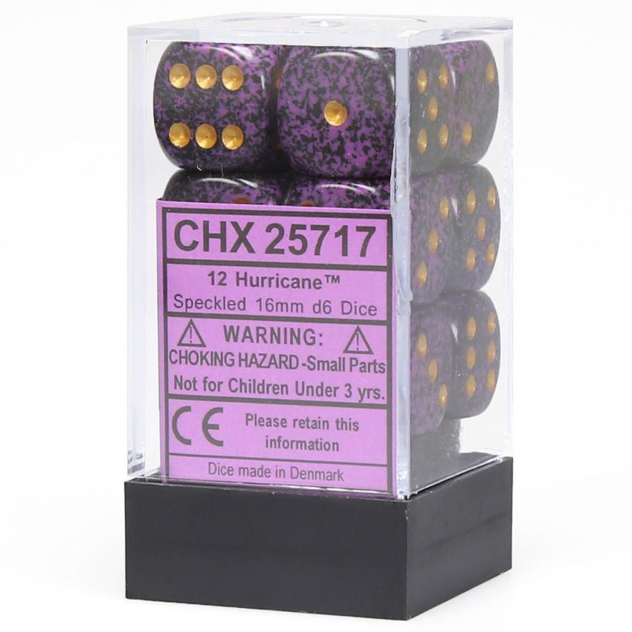 Chessex Speckled Small Hurricane Six-Sided 16mm Dice
