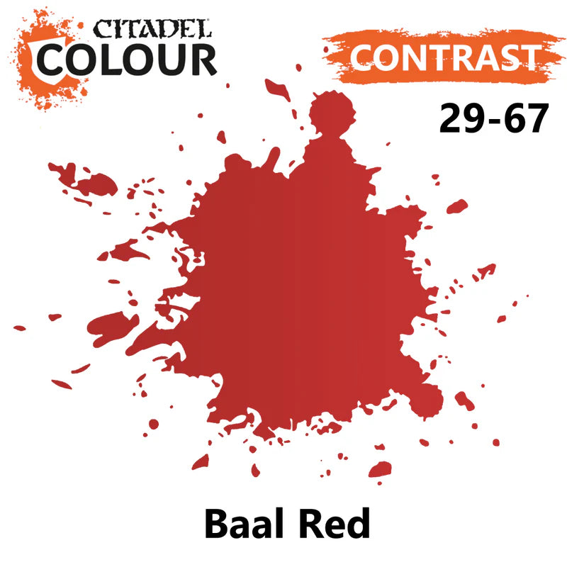 Baal Red 18mL Contrast Paint [29-67]