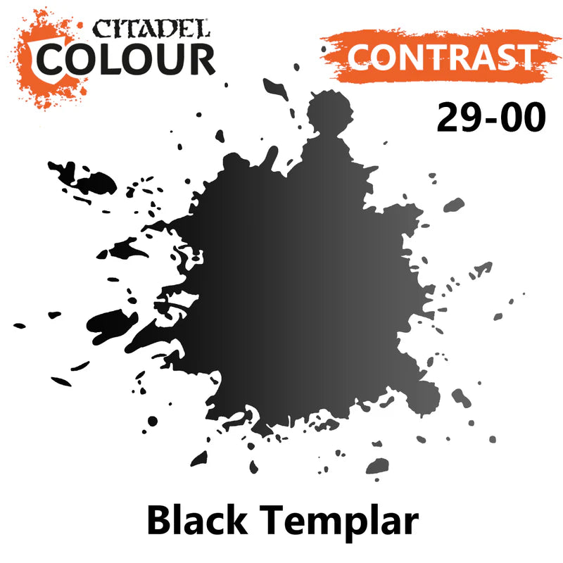 Black Templar 18mL Contrast Paint [29-38]