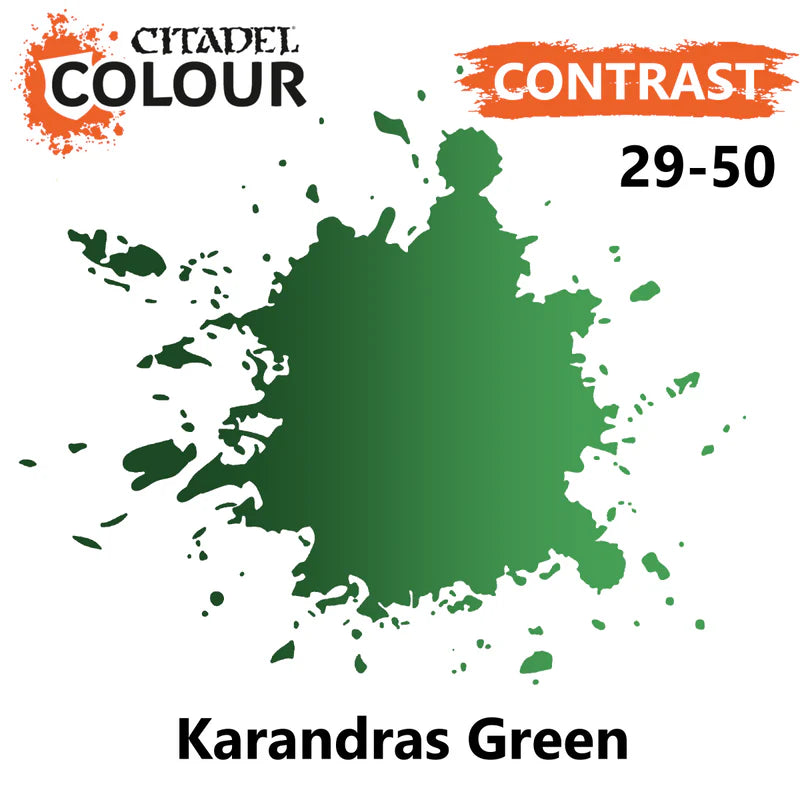 Karandras Green 18mL Contrast Paint [29-50]