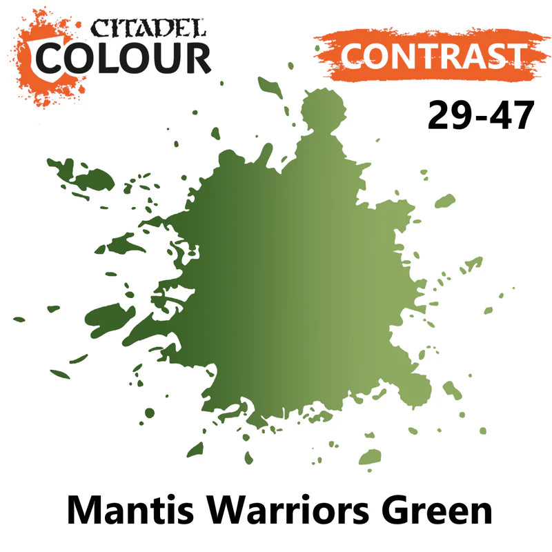 Mantis Warriors Green 18mL Contrast Paint [29-47]