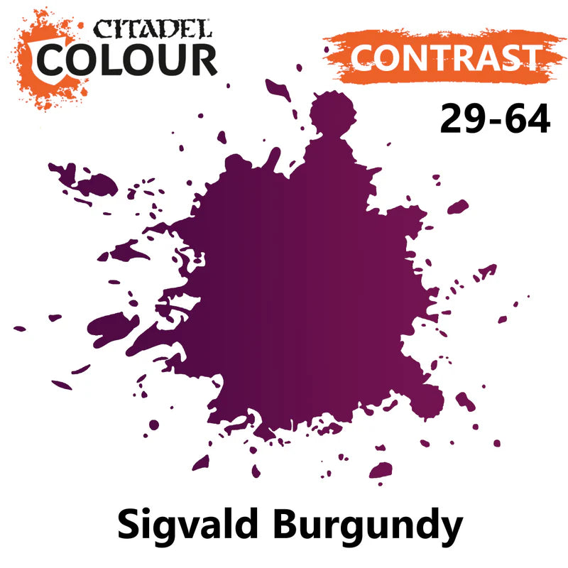 Sigvald Burgundy 18mL Contrast Paint [29-64]