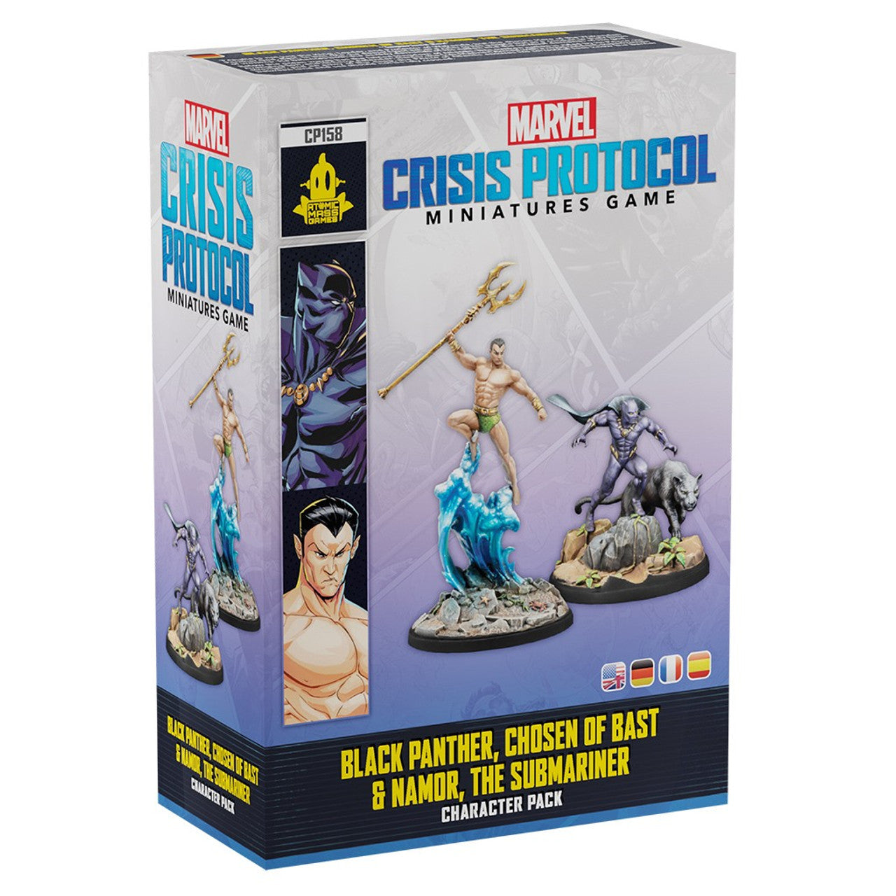 Marvel: Crisis Protocol - Black Panther, Chosen of Bast & Namor, the Sub-Mariner Character Pack