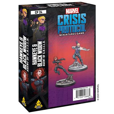 Marvel: Crisis Protocol - Hawkeye & Black Widow Agent of S.H.I.E.L.D. (Pre-Order)