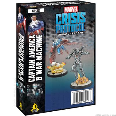 Marvel: Crisis Protocol - Captain America & War Machine