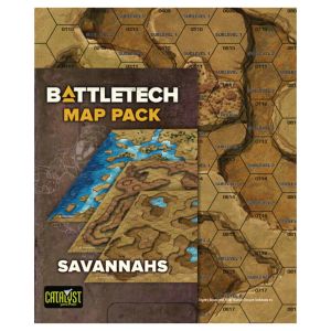 BattleTech: Map Pack - Savannahs (6) (Pre-Order Expected Release 10/2024)