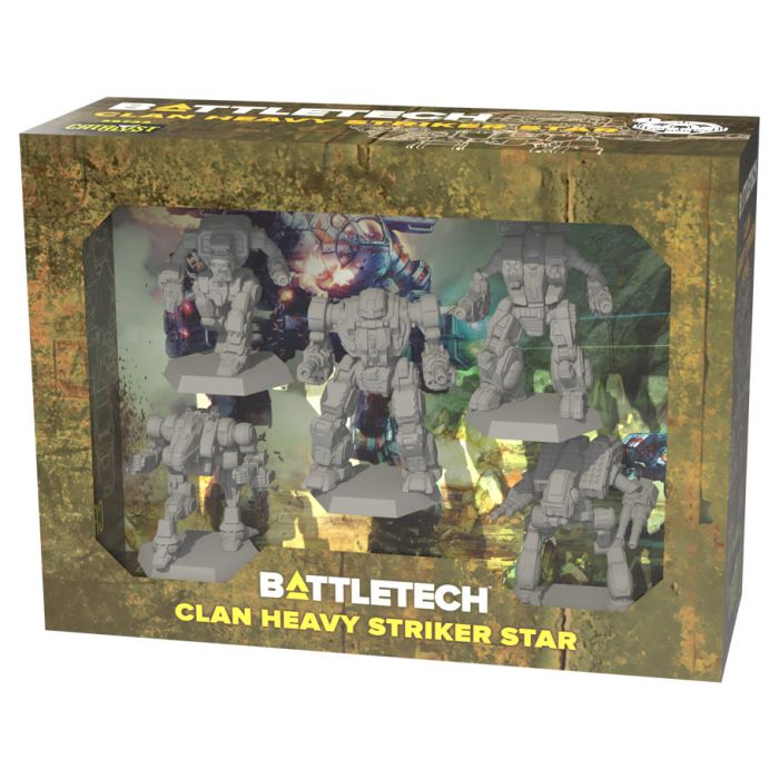 BattleTech: Miniatures Pack - Clan Heavy: Striker Star