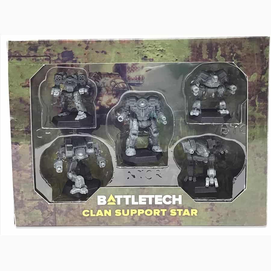 BattleTech: Miniatures Pack - Clan Support Star