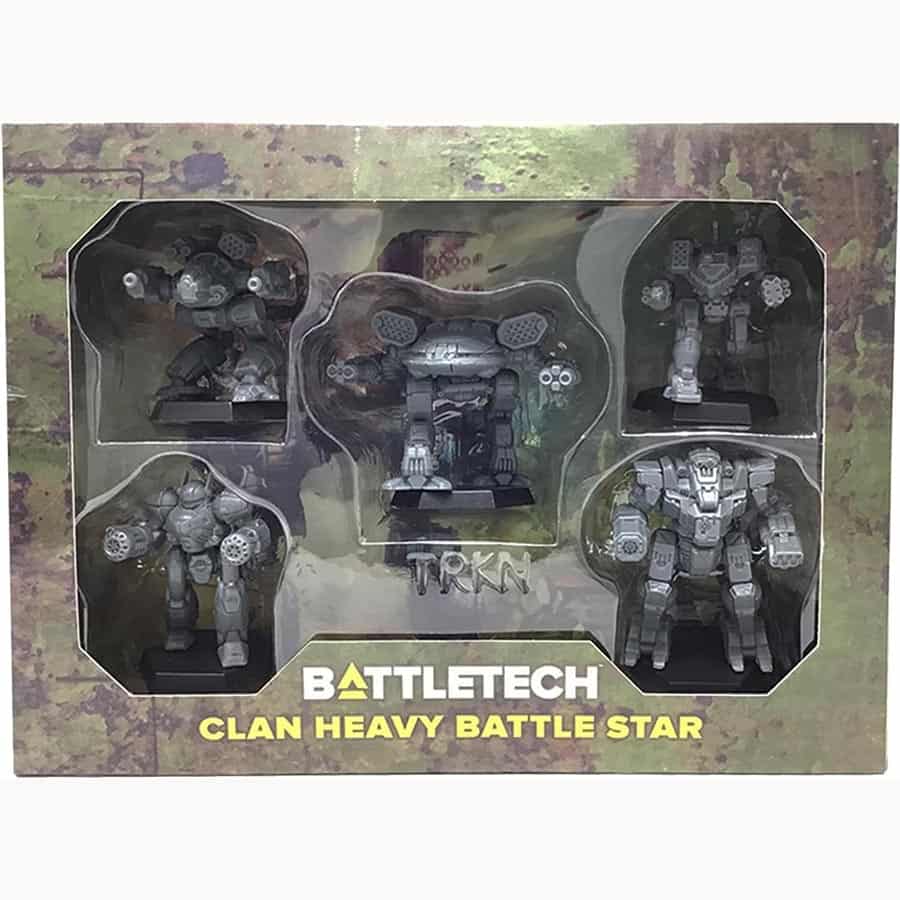 BattleTech: Miniatures Pack - Clan Heavy: Battle Star