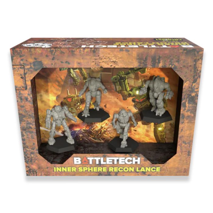 BattleTech: Mercenaries Force Pack - Inner Sphere Recon Lance (Pre-Order Expected Release 10/2024)