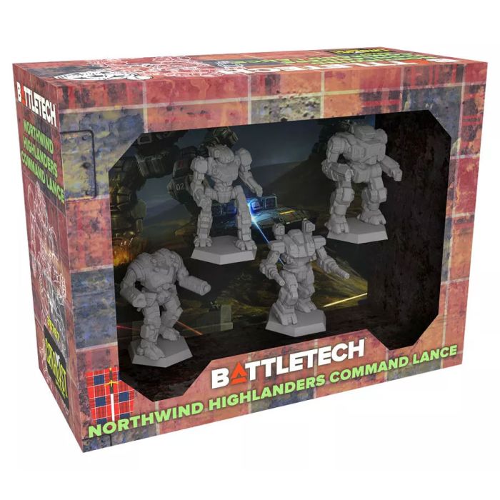 BattleTech: Miniatures Pack - Northwind Highlanders Command Lance