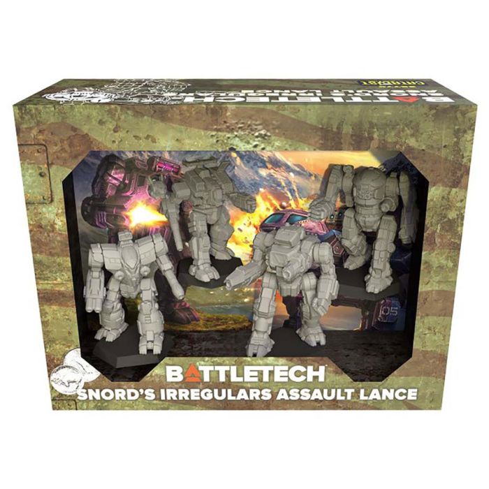 BattleTech: Miniatures Pack - Snord's Irregulars Assault Lance