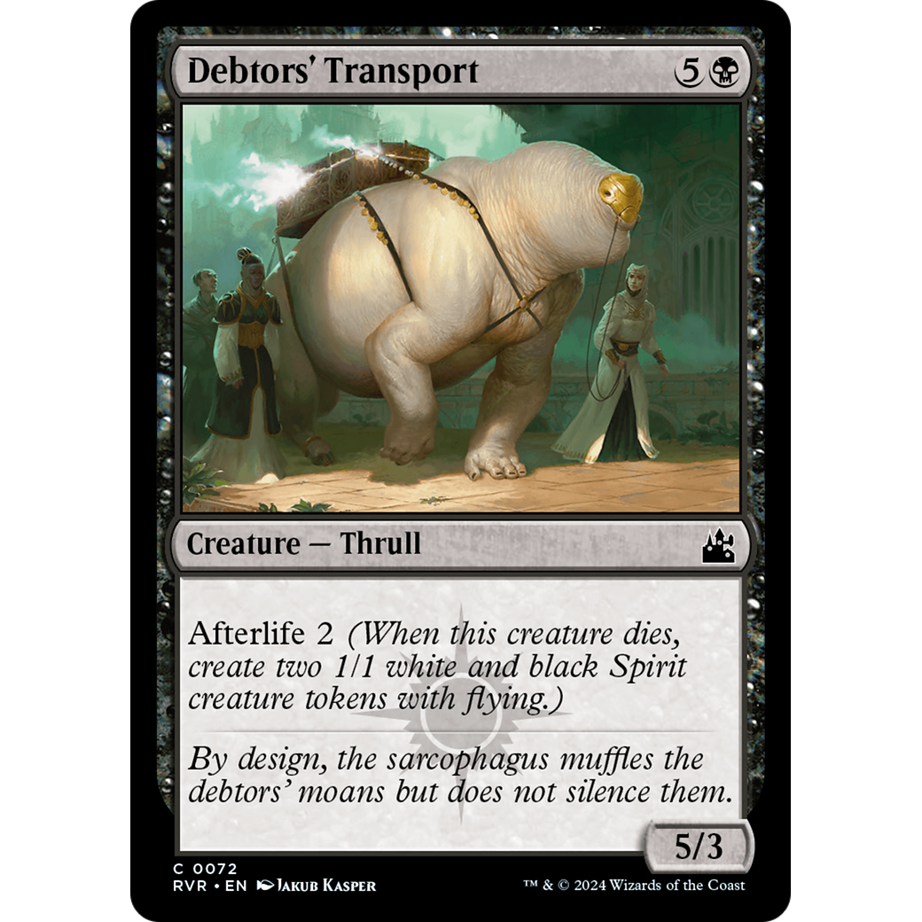 Debtors' Transport (RVR-072) - Ravnica Remastered