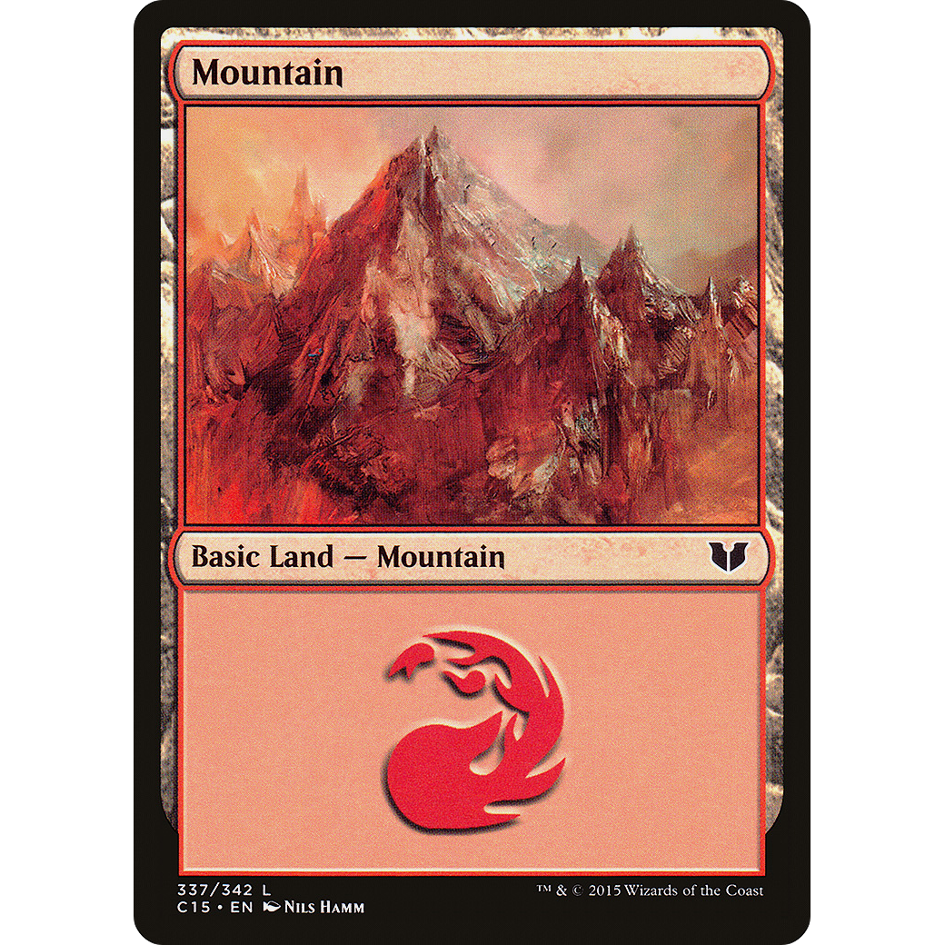 Mountain (337) (C15-337) - Commander 2015