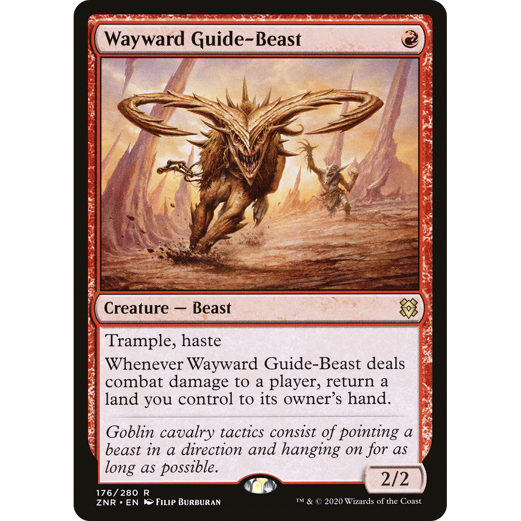 Wayward Guide-Beast (ZNR-176) - Zendikar Rising