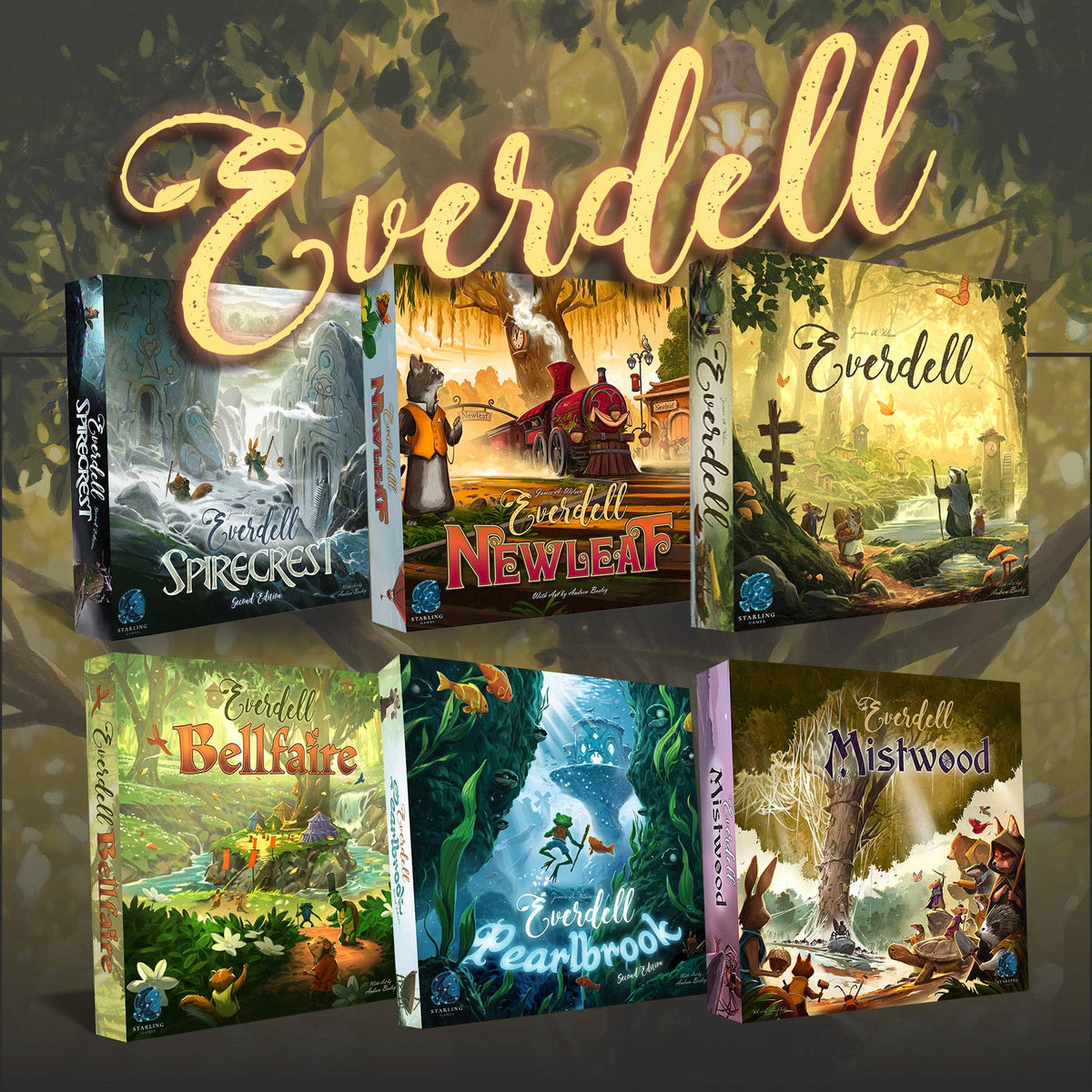 Everdell Deluxe Resource Vessels