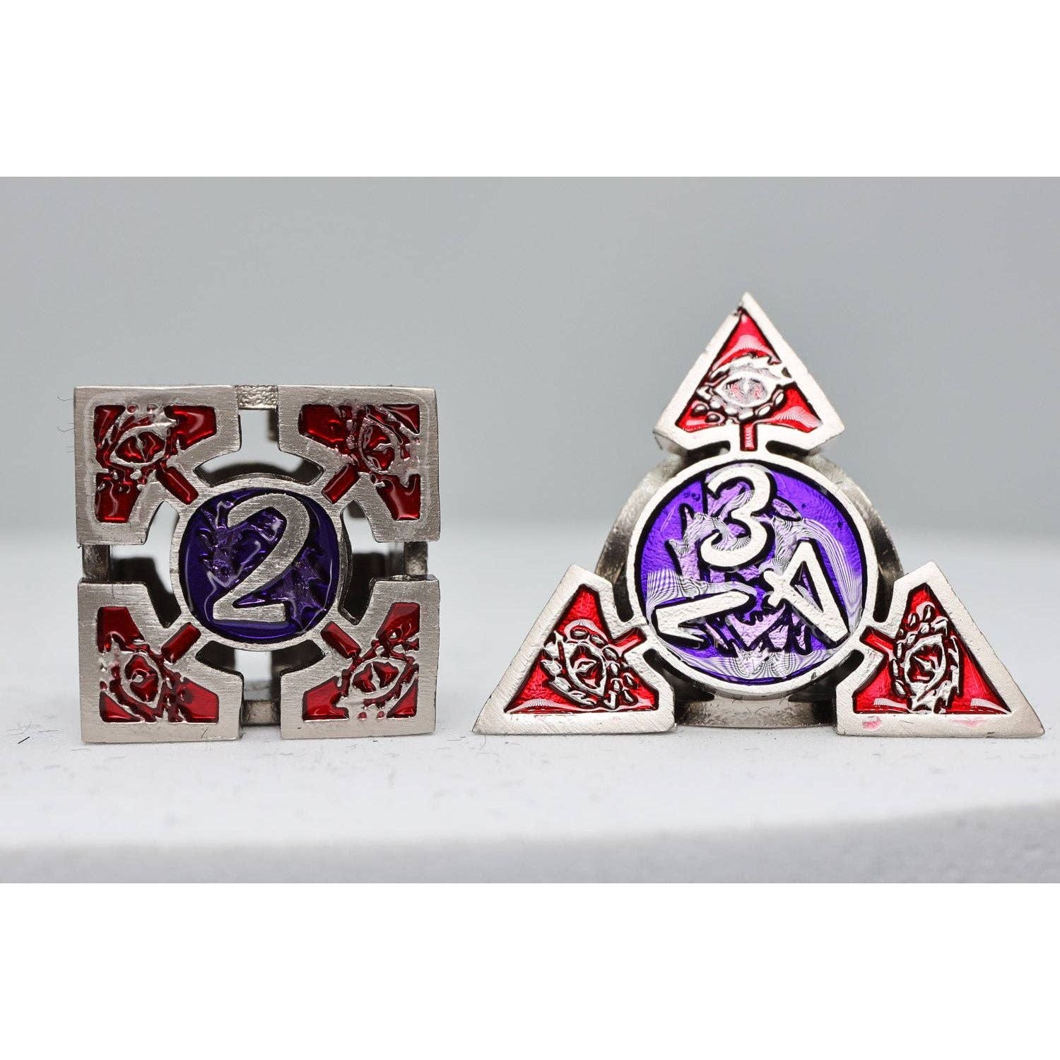 Oculus: Puzzling - Metal RPG Dice Set