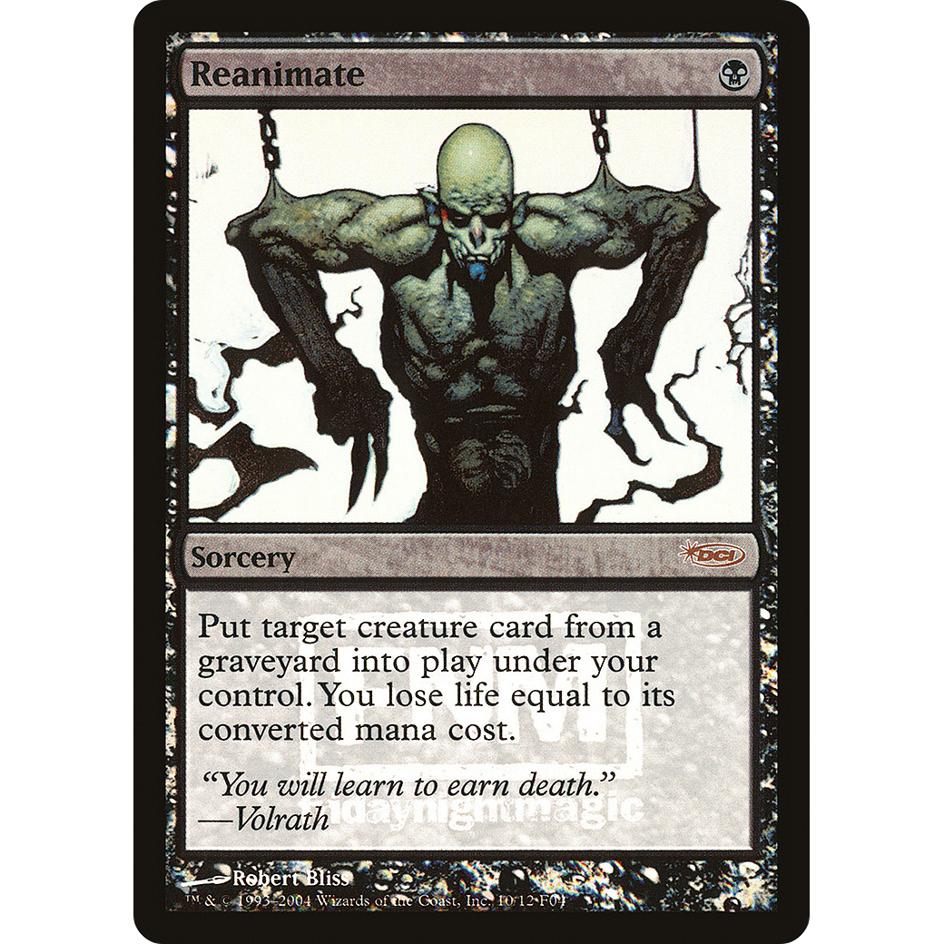 Reanimate (FNM-) - Friday Night Magic 2004 Foil