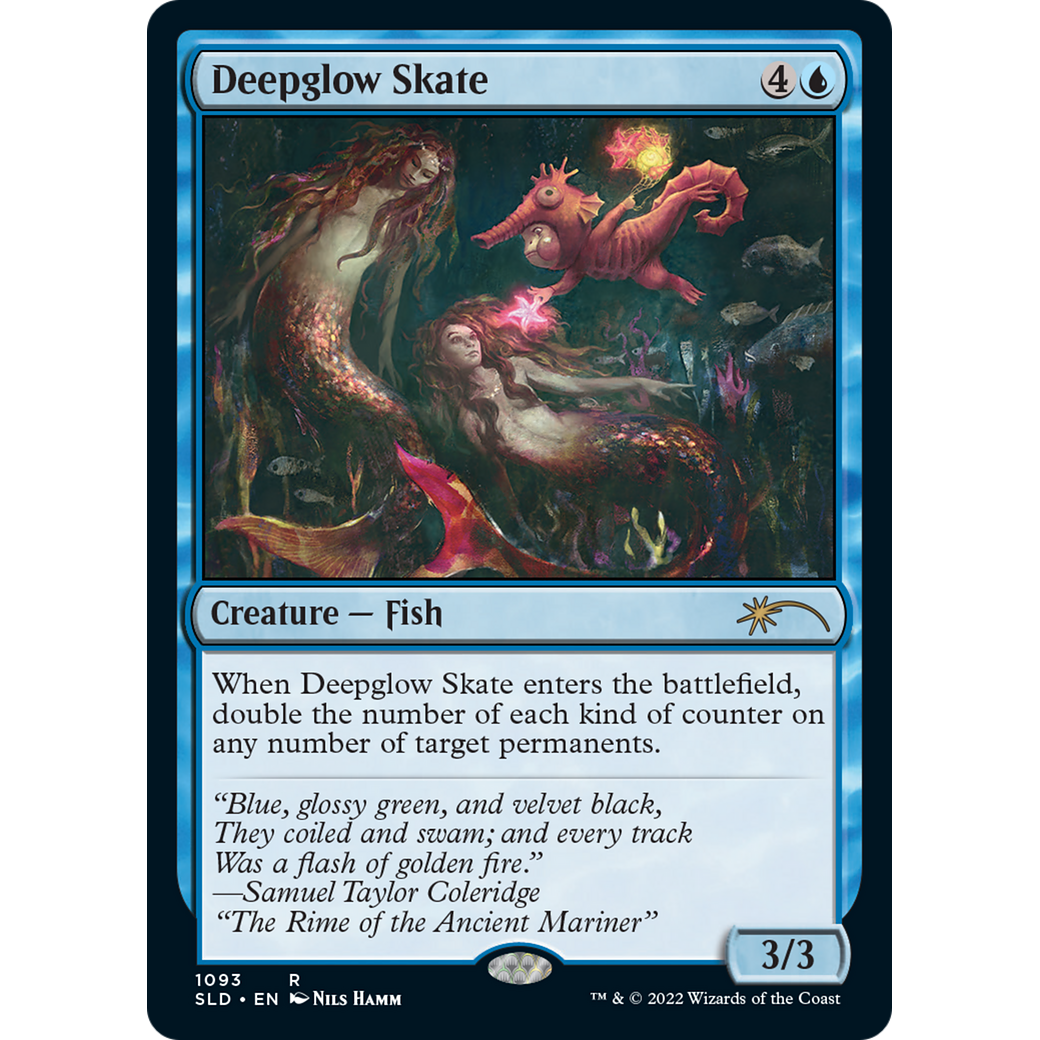 Deepglow Skate (SLD-1093) - Secret Lair Drop