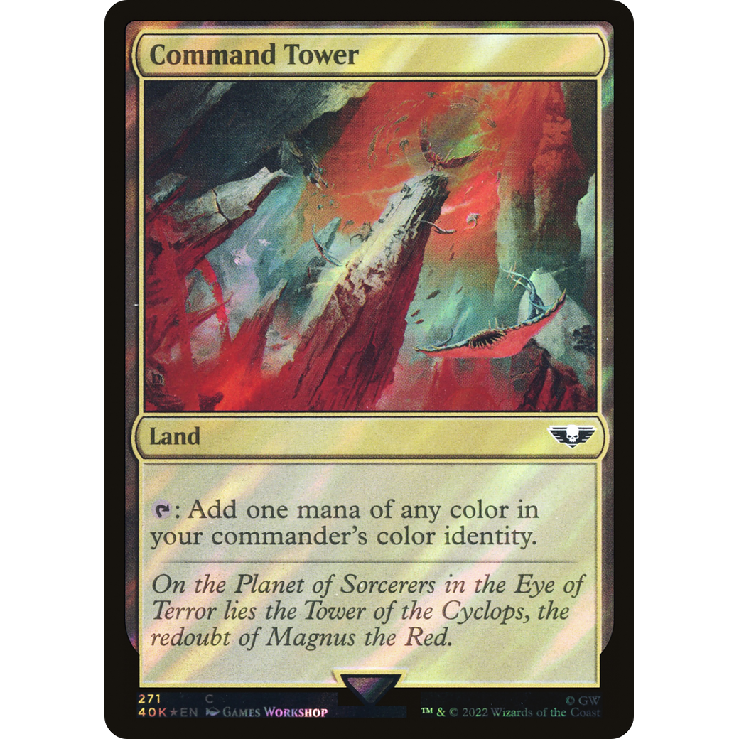 Command Tower (40K-271) - Warhammer 40,000 Commander Foil