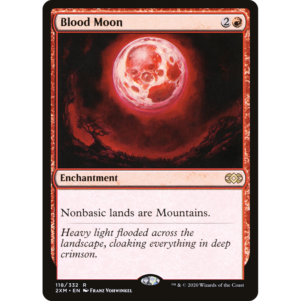 Blood Moon (2XM-118) - Double Masters Foil