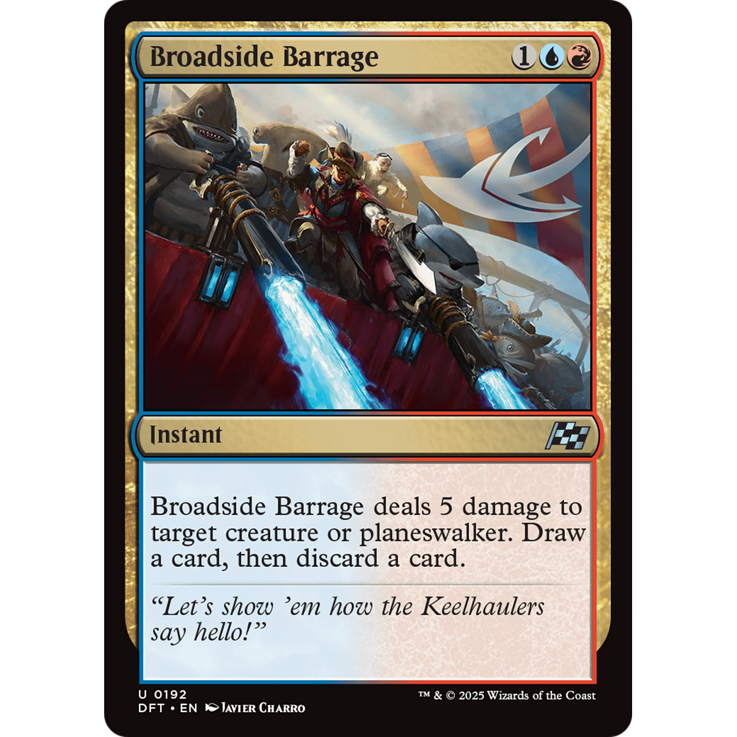Broadside Barrage (DFT-192) - Aetherdrift Foil
