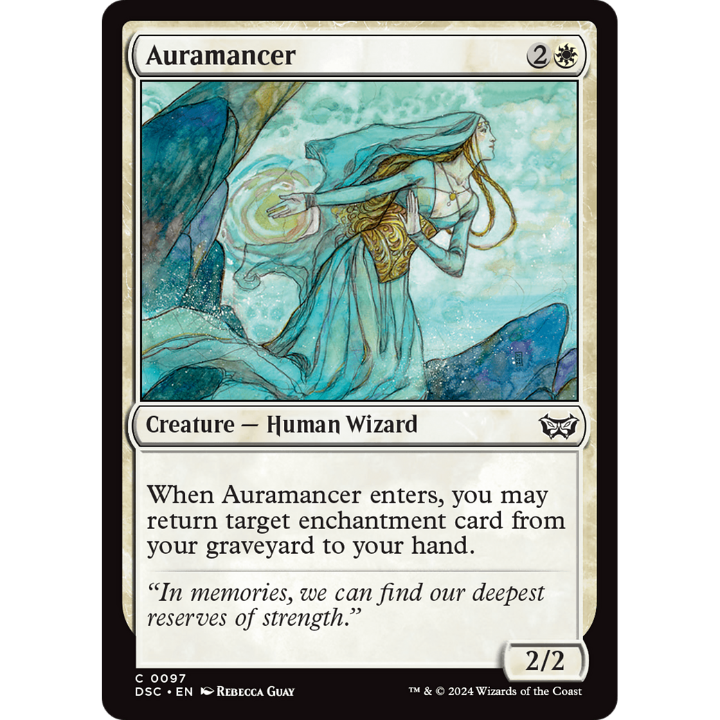 Auramancer (DSC-097) - Duskmourn: House of Horror Commander