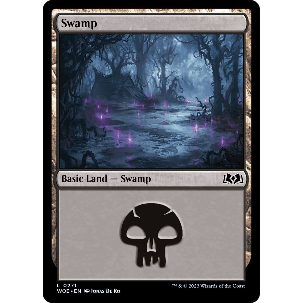 Swamp (WOE-271) - Wilds of Eldraine Foil