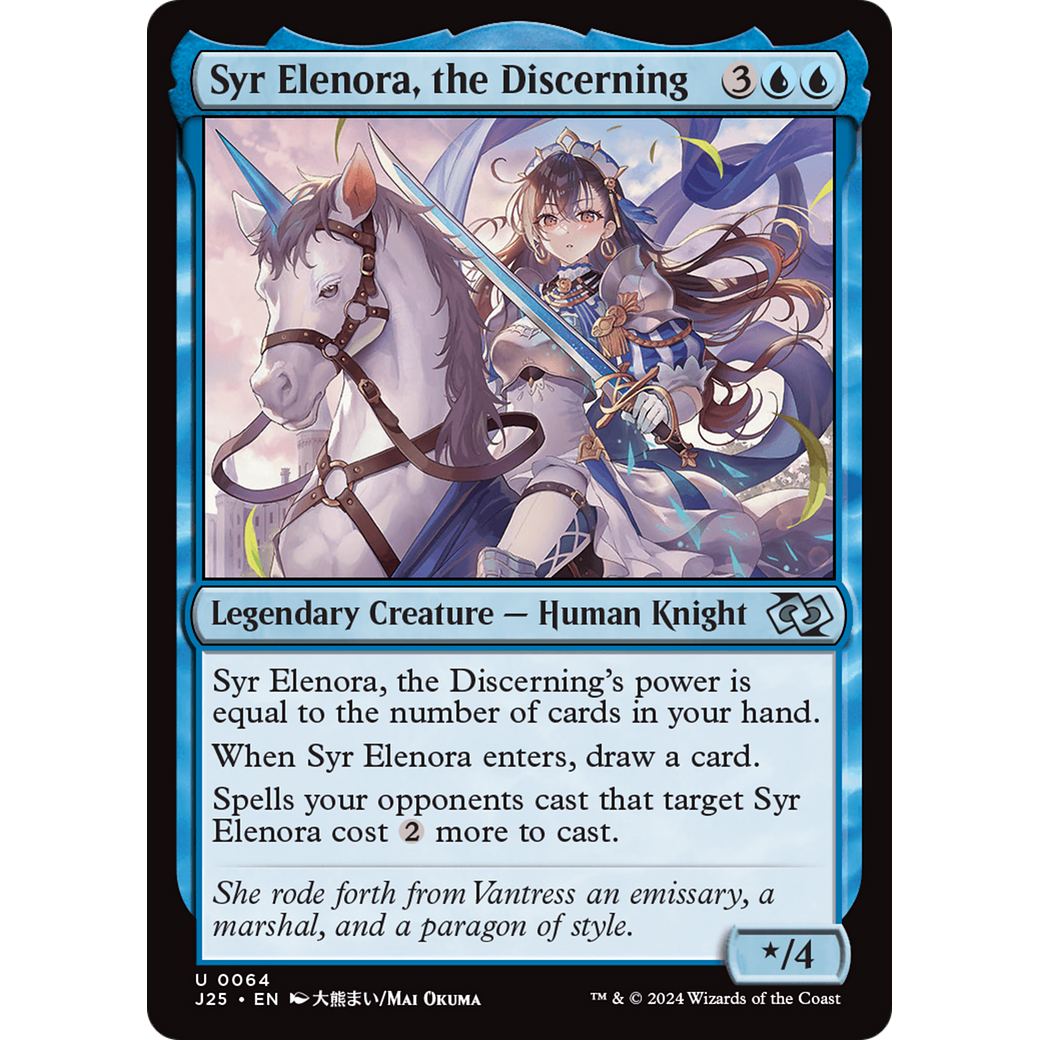 Syr Elenora, the Discerning (J25-064) - Foundations Jumpstart