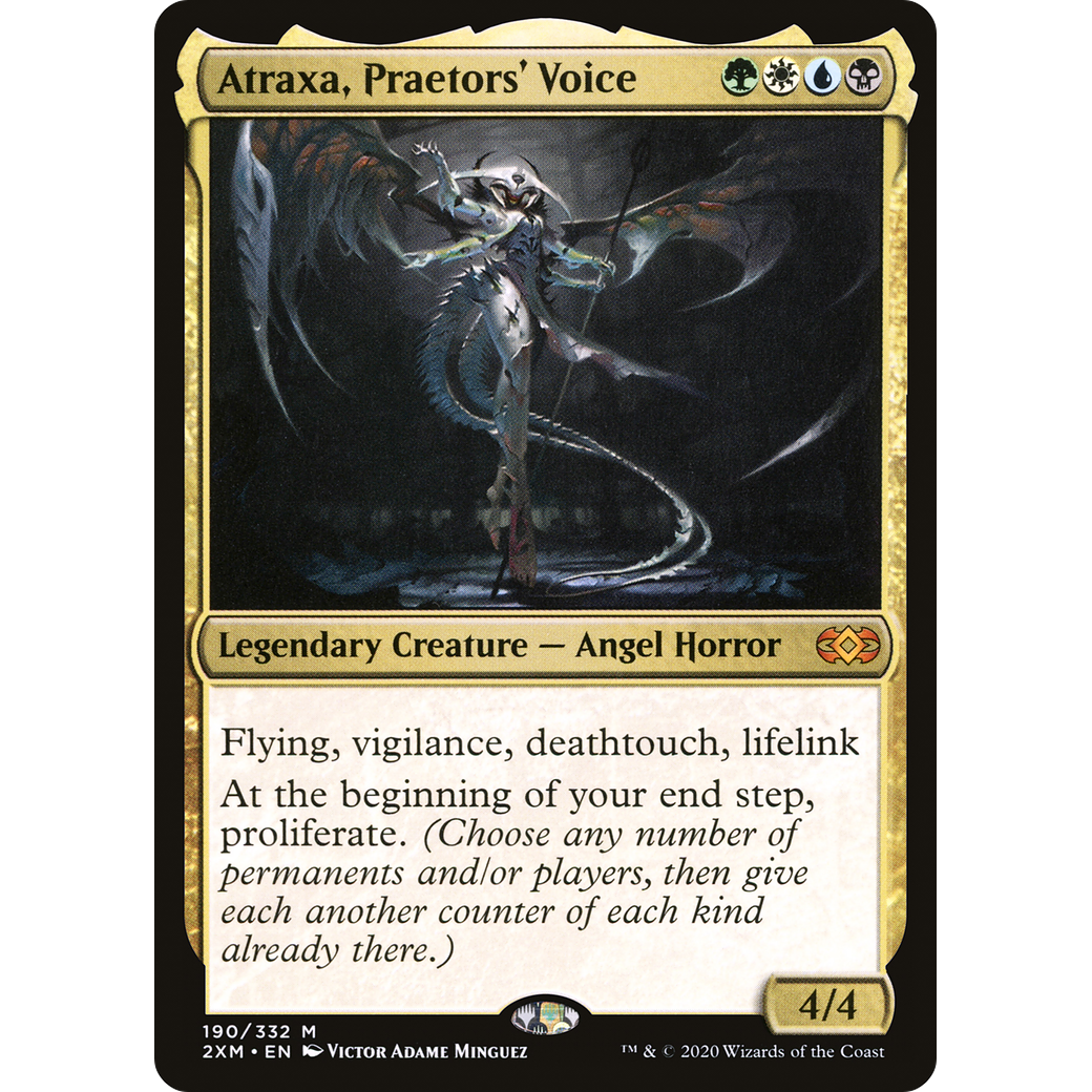 Atraxa, Praetors' Voice (2XM-190) - Double Masters Foil