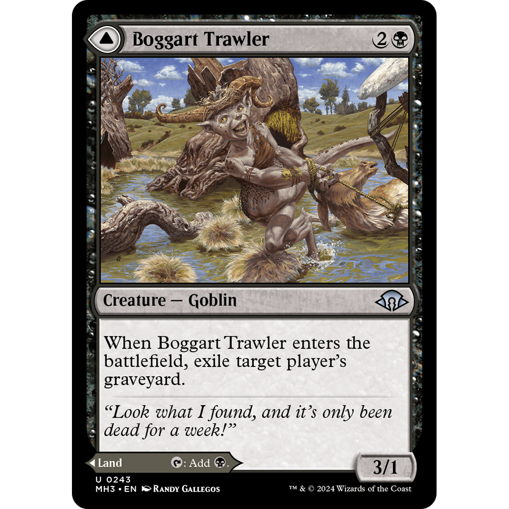 Boggart Trawler // Boggart Bog (MH3-243) - Modern Horizons 3 Foil