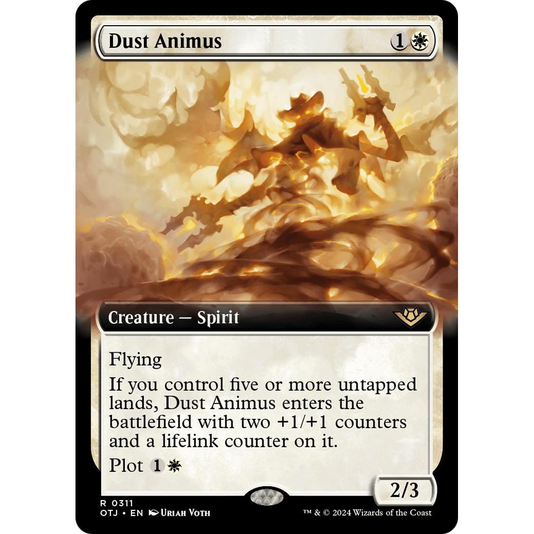 Dust Animus (OTJ-311) - Outlaws of Thunder Junction: (Extended Art) Foil