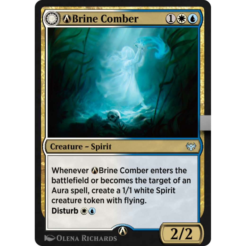 A-Brine Comber // A-Brinebound Gift (VOW-A-233) - Innistrad: Crimson Vow: (Double Faced Transform)