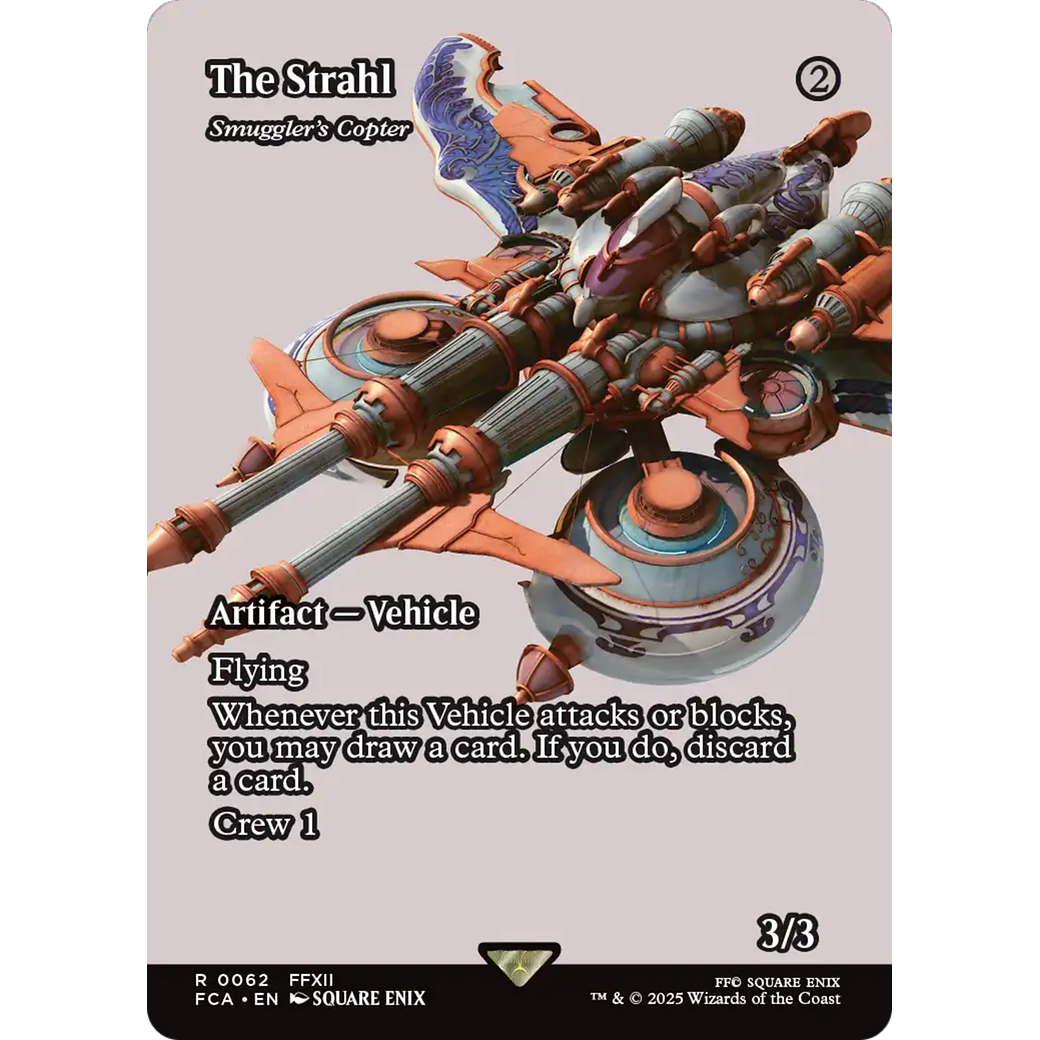 Smuggler's Copter (FCA-062) - FINAL FANTASY: Through the Ages / The Strahl (Borderless) Foil