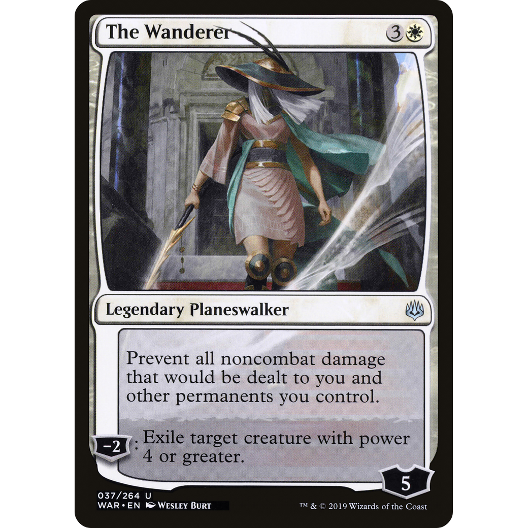 The Wanderer (WAR-037) - War of the Spark Foil