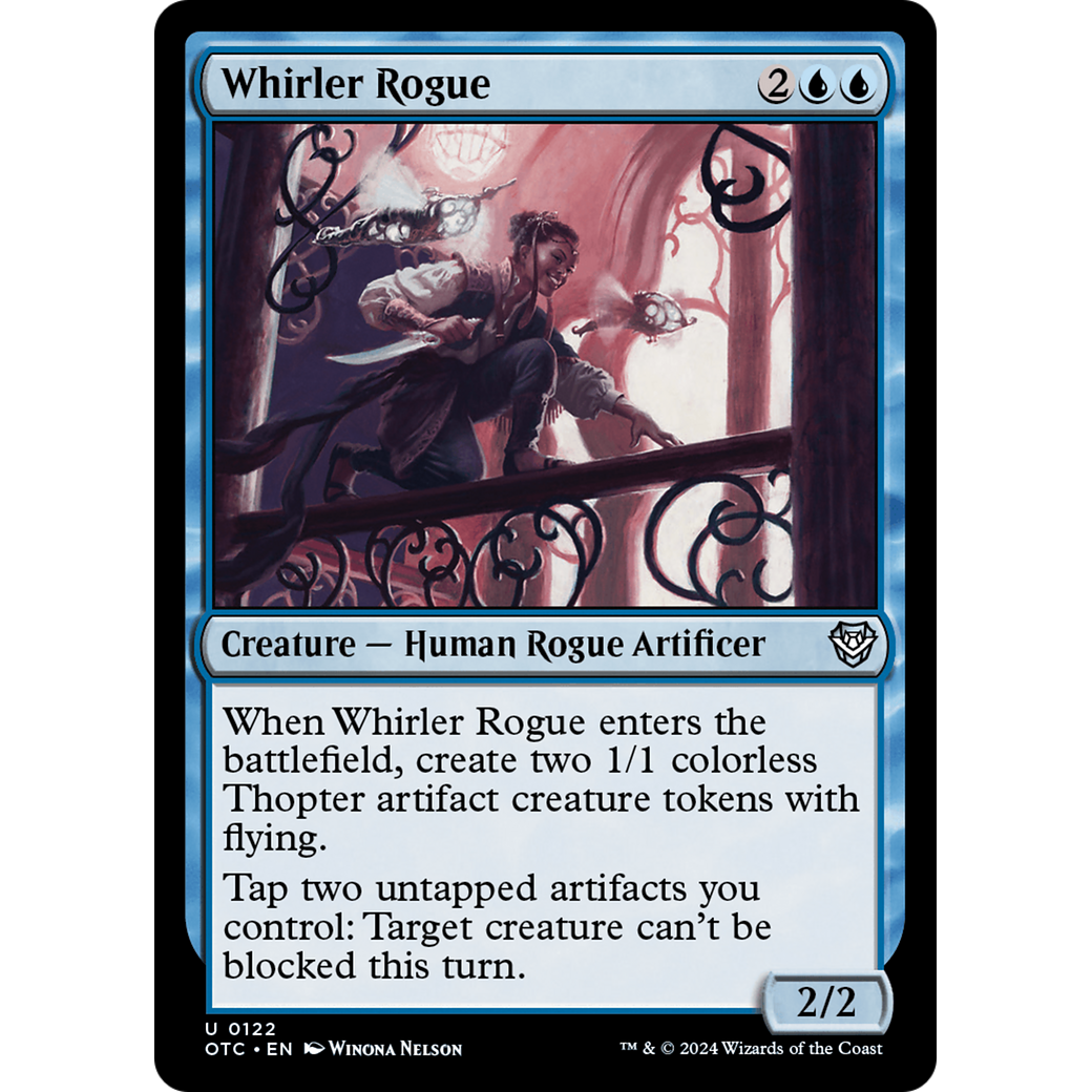 Whirler Rogue (OTC-122) - Outlaws of Thunder Junction Commander