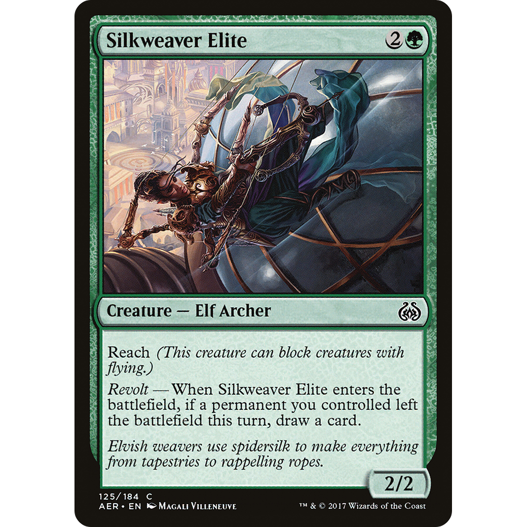 Silkweaver Elite (AER-125) - Aether Revolt Foil