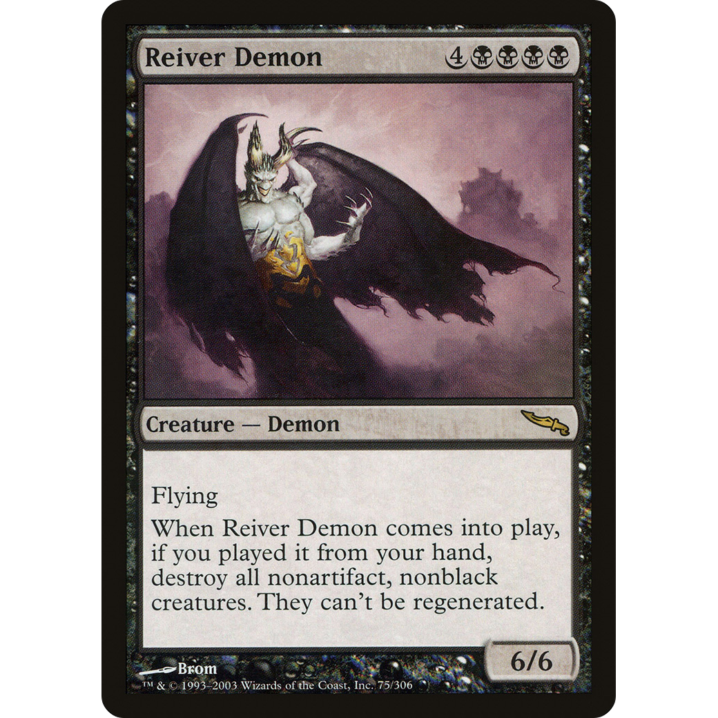 Reiver Demon (MRD-075) - Mirrodin