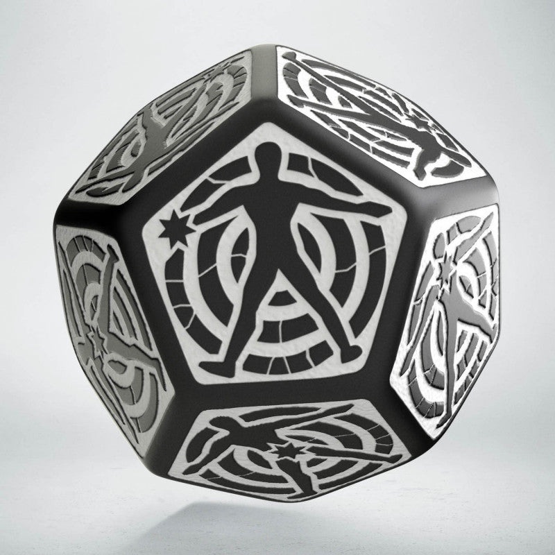 Black D12 Hit Location Dice