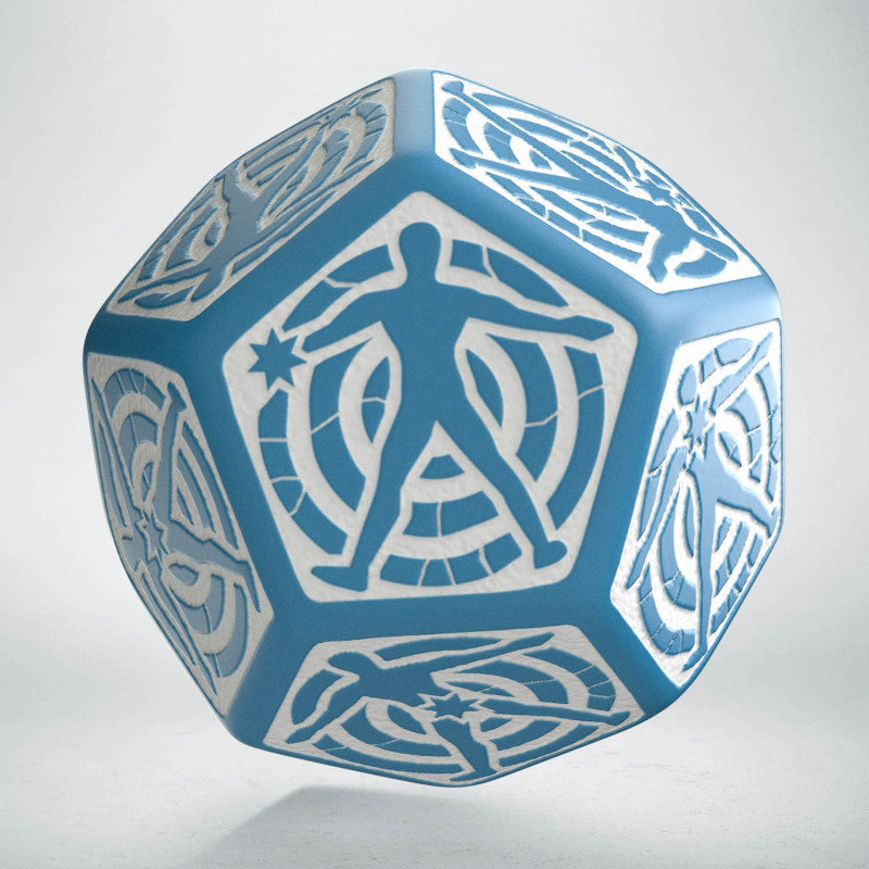 Blue D12 Hit Location Dice
