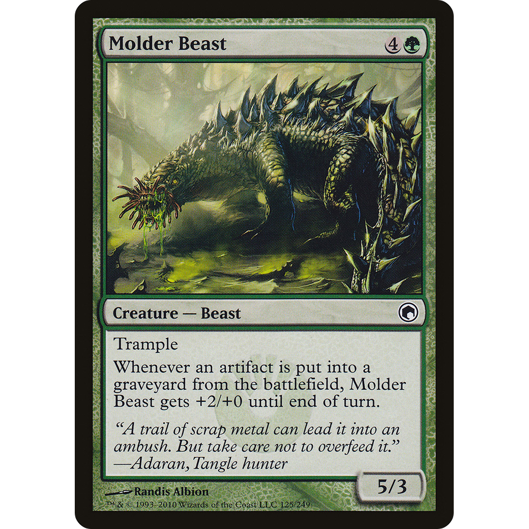 Molder Beast (SOM-125) - Scars of Mirrodin