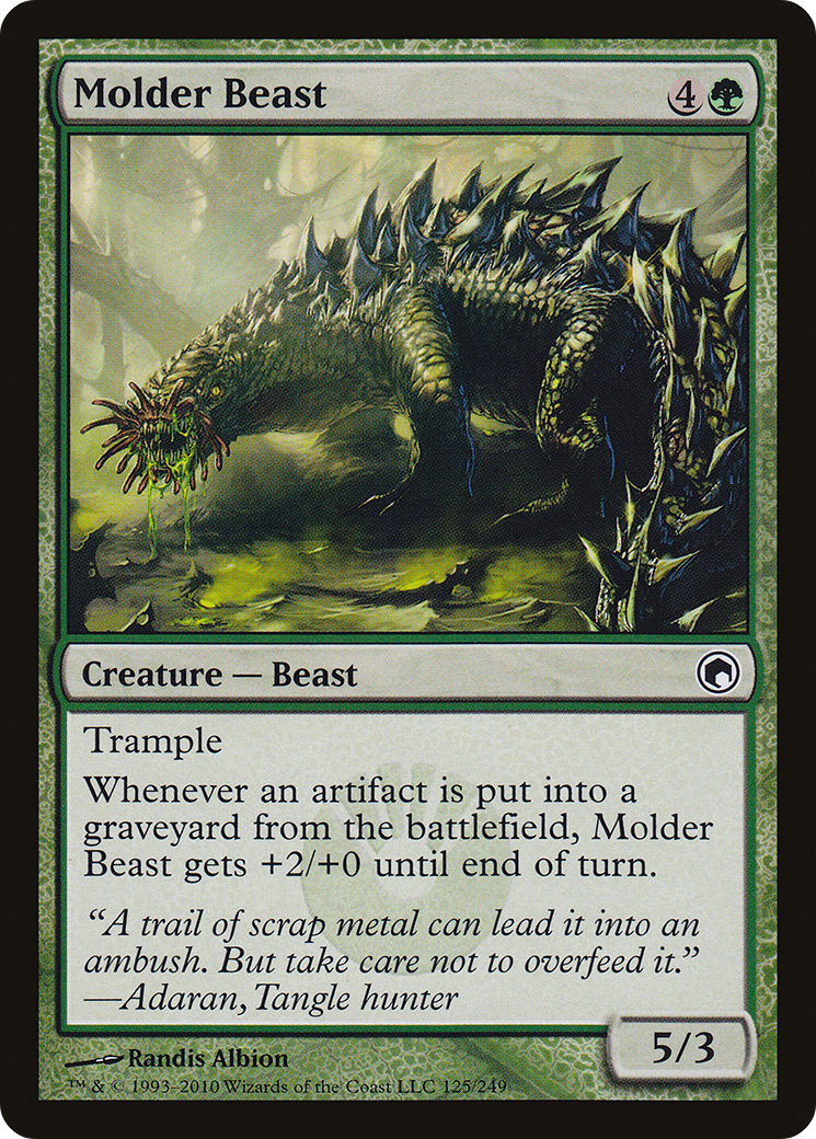 Molder Beast (SOM-125) - Scars of Mirrodin